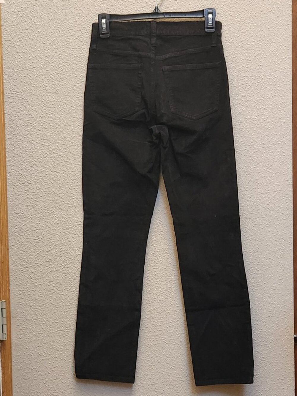 J. CREW Vintage Slim Straight Black Corduroys - Sz 25 - NEW NWT - Picture 3 of 5
